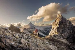 Jakotango Patagonia Trail - Jakob on mountain